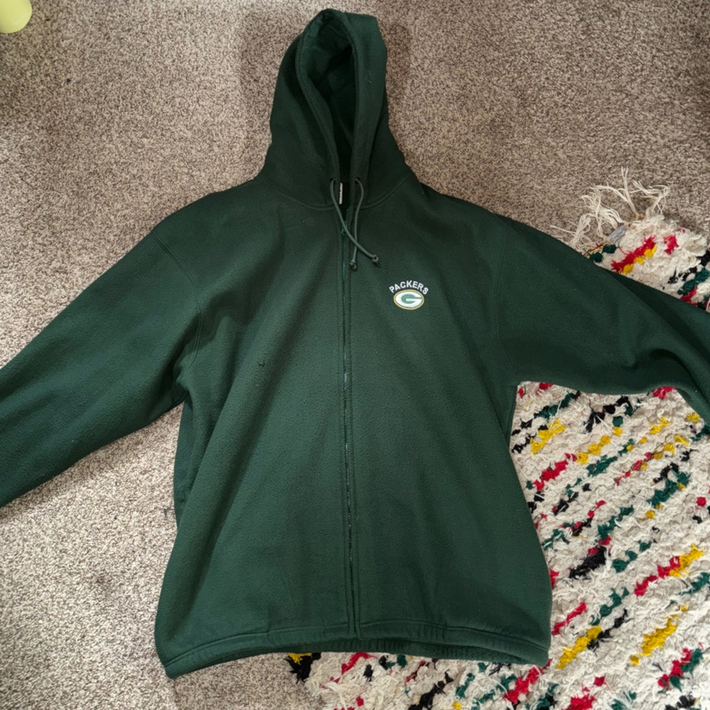Green Bay Packers NFL Zip Up Hoodie